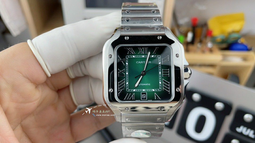 BV Factory Cartier Santos series   replica imitation  watchWSSA0062 watches  / K378