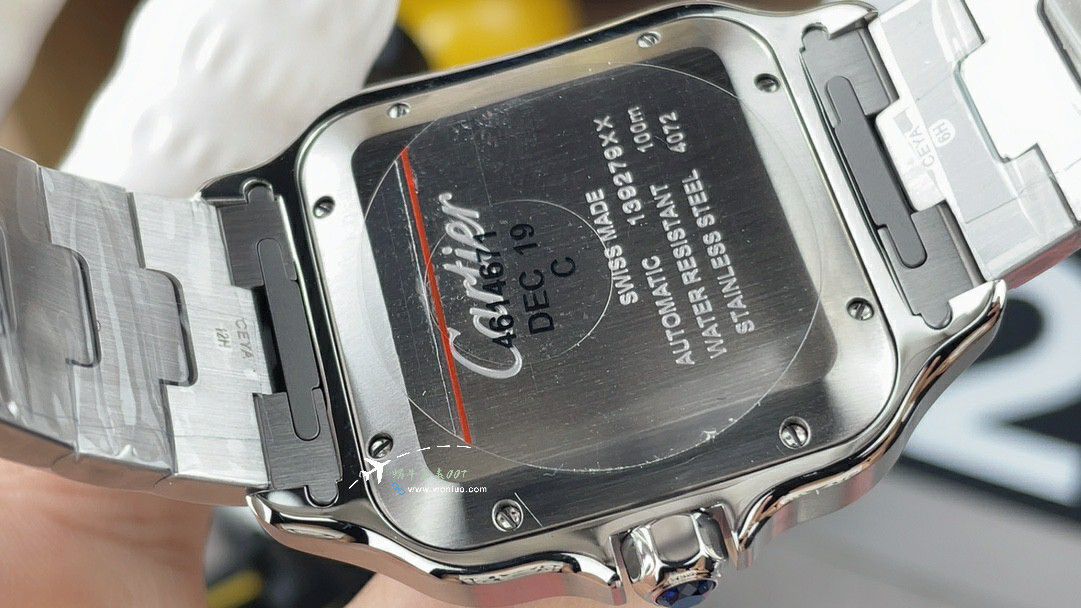 BV Factory Cartier Santos series   replica imitation  watchWSSA0062 watches  / K378