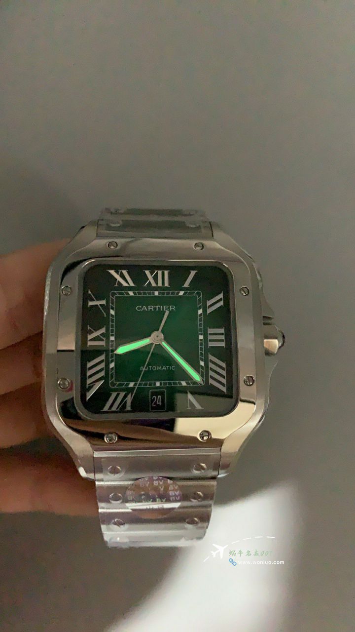 BV Factory Cartier Santos series   replica imitation  watchWSSA0062 watches  / K378