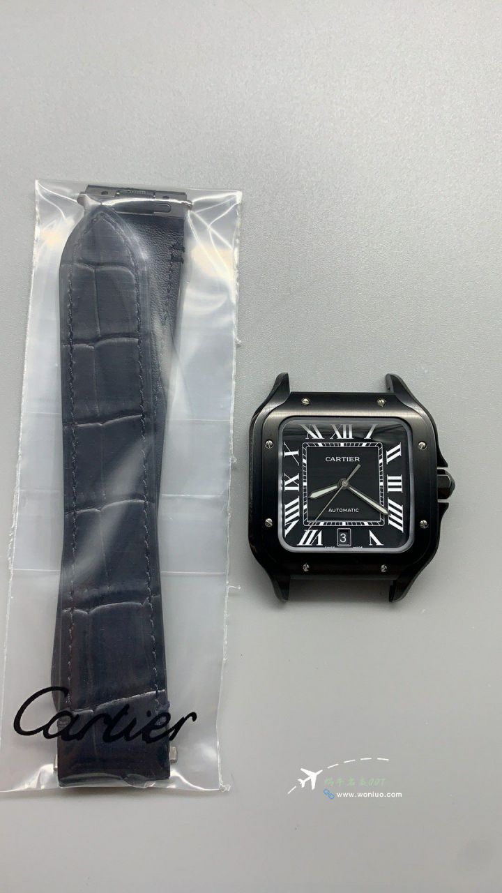 BV Factory Cartier Santos  Darth Vader WSSA0039TOP imitation  replica  watch watches  / K379