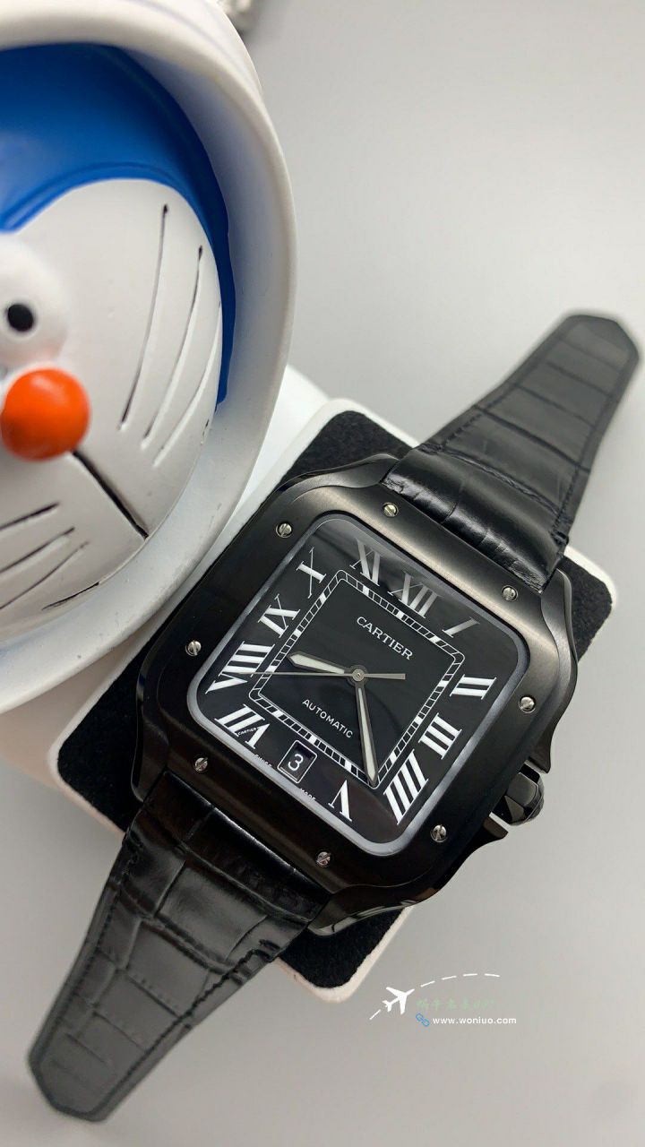 BV Factory Cartier Santos  Darth Vader WSSA0039TOP imitation  replica  watch watches  / K379