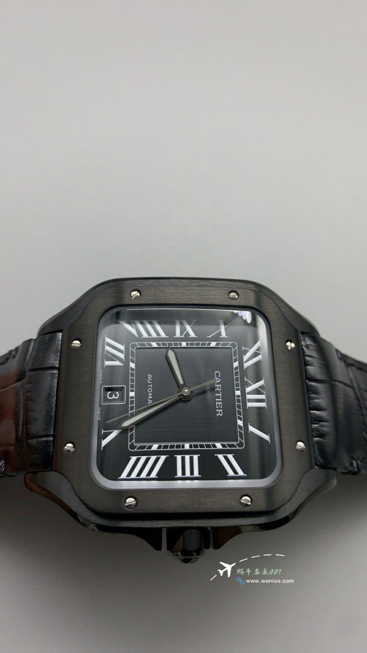 BV Factory Cartier Santos  Darth Vader WSSA0039TOP imitation  replica  watch watches  / K379