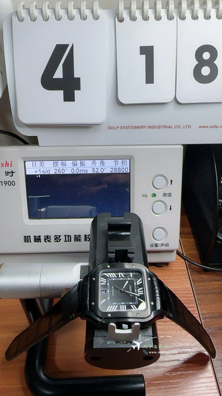 BV Factory Cartier Santos  Darth Vader WSSA0039TOP imitation  replica  watch watches  / K379