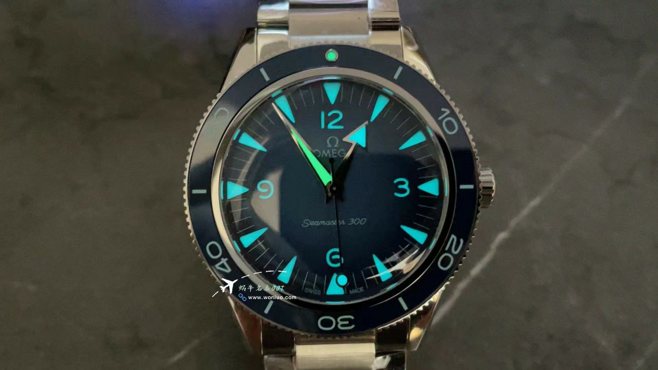 VS Omega Seamaster 300 replica imitation  Poseidon Spectre 234.30.41.21.03.002 watches  / VS813