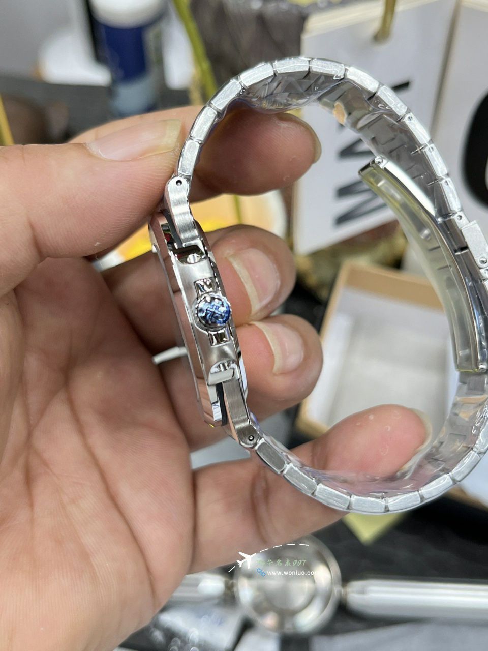 3K Customized movement Patek Philippe  imitation  Tiffany  Nautilus 5711/1A-018 watch / BD506