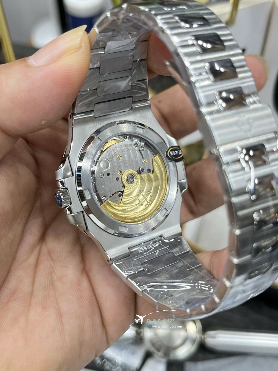 3K Customized movement Patek Philippe  imitation  Tiffany  Nautilus 5711/1A-018 watch / BD506