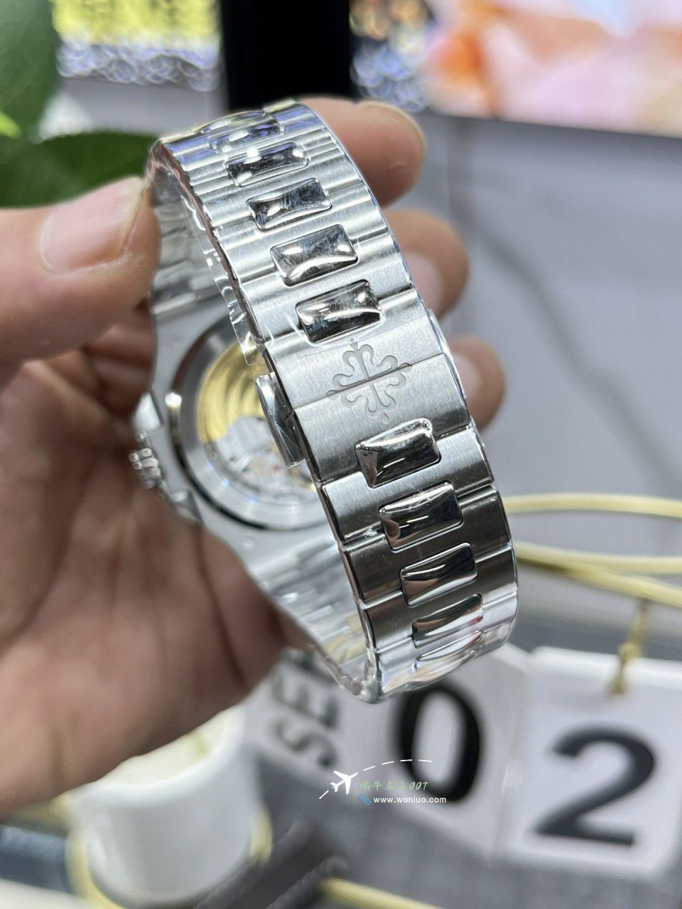 3K Customized movement Patek Philippe  imitation  Tiffany  Nautilus 5711/1A-018 watch / BD506