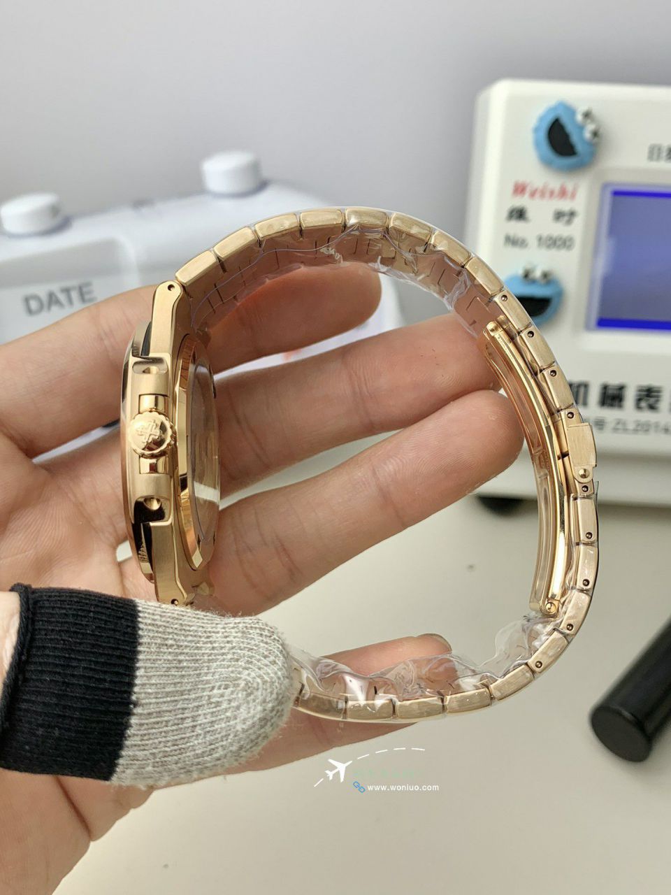 3K Customized movement Patek Philippe  imitation  Tiffany  Nautilus 5711/1A-018 watch / BD506