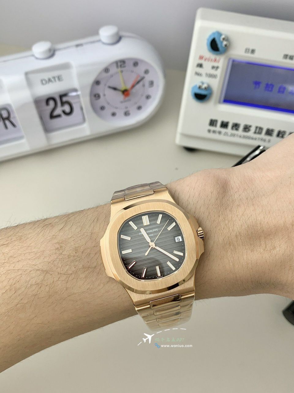 3K Customized movement Patek Philippe  imitation  Tiffany  Nautilus 5711/1A-018 watch / BD506