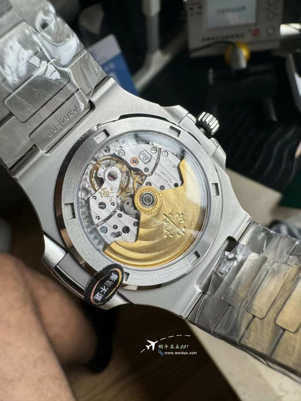 3K Customized movement Patek Philippe  imitation  Tiffany  Nautilus 5711/1A-018 watch / BD506
