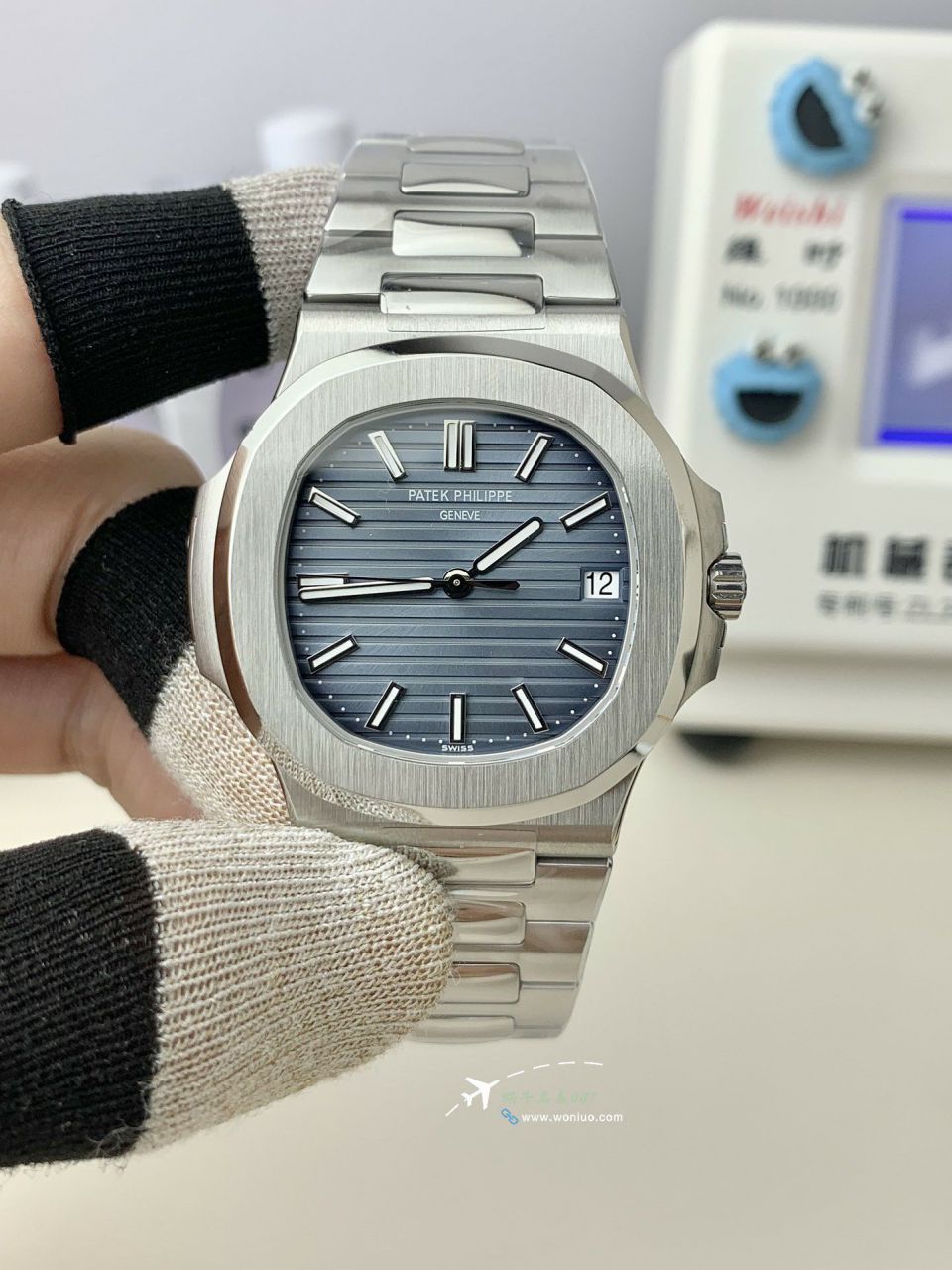 3K Customized movement Patek Philippe  imitation  Tiffany  Nautilus 5711/1A-018 watch / BD506