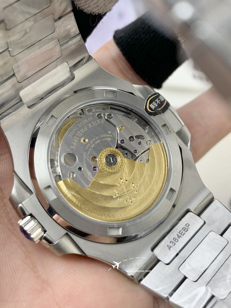 3K Customized movement Patek Philippe  imitation  Tiffany  Nautilus 5711/1A-018 watch / BD506