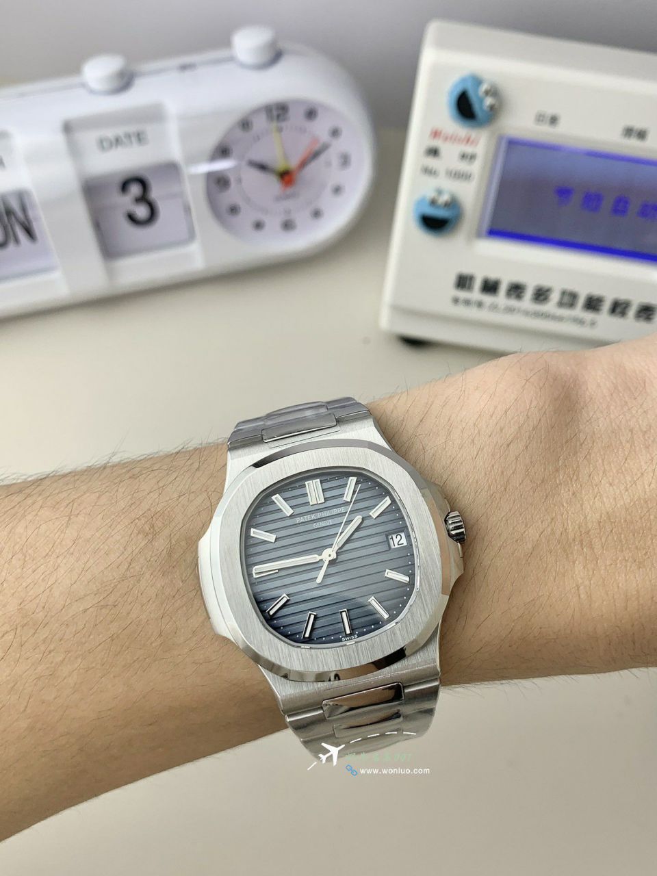 3K Customized movement Patek Philippe  imitation  Tiffany  Nautilus 5711/1A-018 watch / BD506