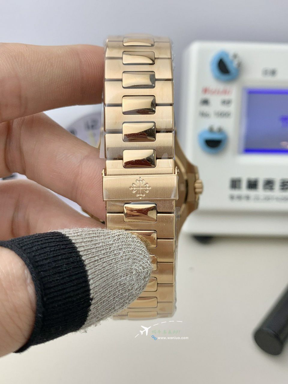 3K Customized movement Patek Philippe  imitation  Tiffany  Nautilus 5711/1A-018 watch / BD506