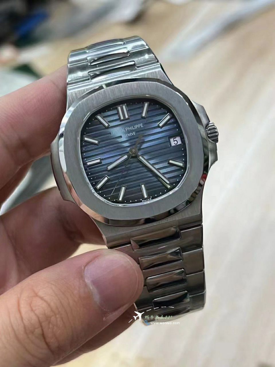 3K Customized movement Patek Philippe  imitation  Tiffany  Nautilus 5711/1A-018 watch / BD506