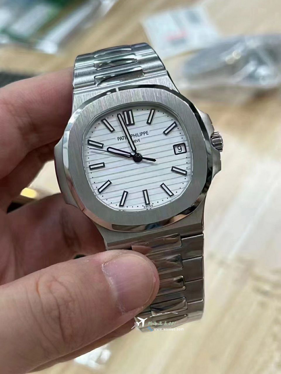 3K Customized movement Patek Philippe  imitation  Tiffany  Nautilus 5711/1A-018 watch / BD506