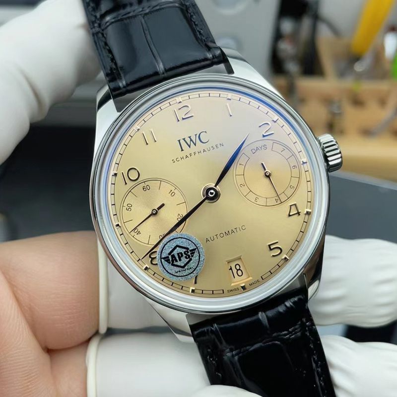 APS Factory   IWC watches Portugal New Portuguese Seven Days 100% imitation  replica  watch IW501705 watches 