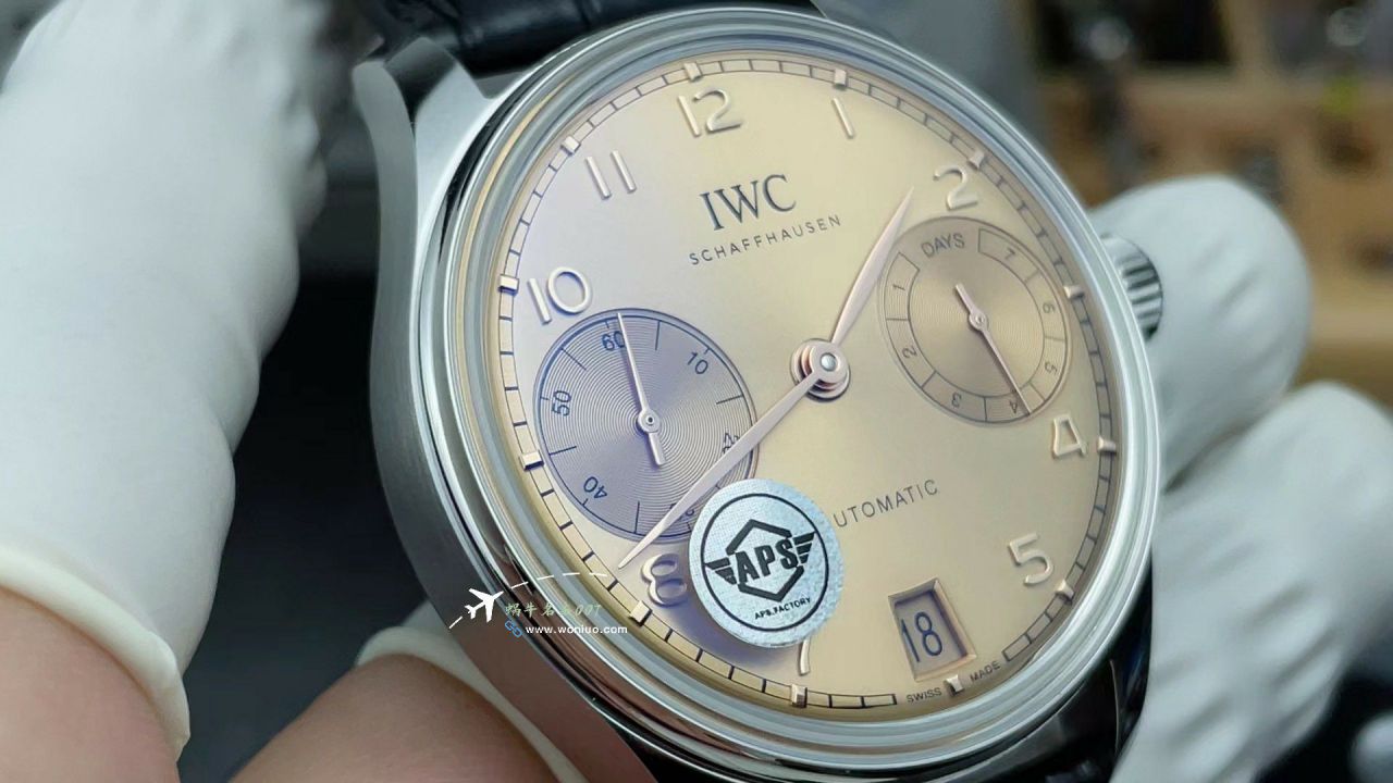 APS Factory   IWC watches Portugal New Portuguese Seven Days 100% imitation  replica  watch IW501705 watches  / WG632