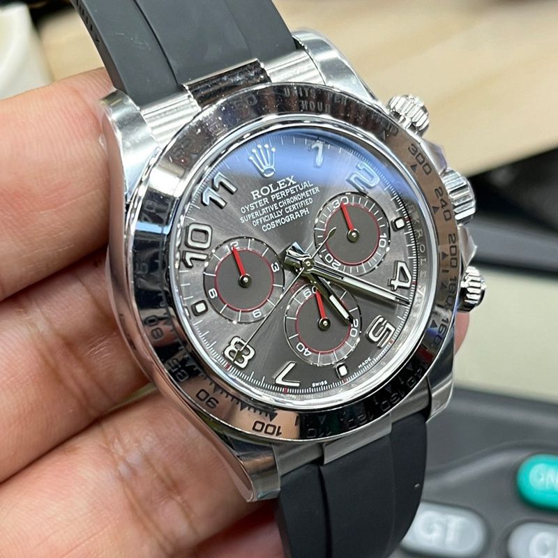 clean Factory  Rolex Daytona  Gray Devil Daytona  replica imitation  watch116519-0104 watches 