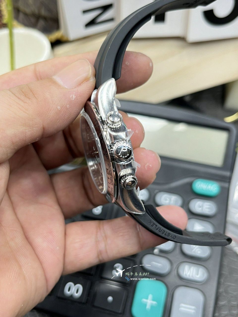 clean Factory  Rolex Daytona  Gray Devil Daytona  replica imitation  watch116519-0104 watches  / R903