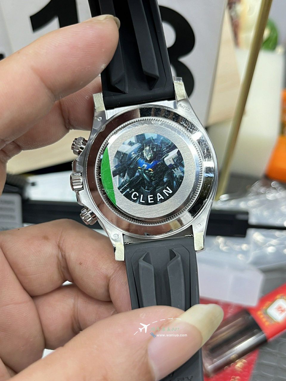 clean Factory  Rolex Daytona  Gray Devil Daytona  replica imitation  watch116519-0104 watches  / R903