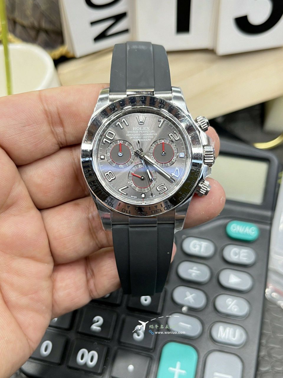 clean Factory  Rolex Daytona  white Devil Daytona 100% imitation  watch116519-0103 watches  / R905