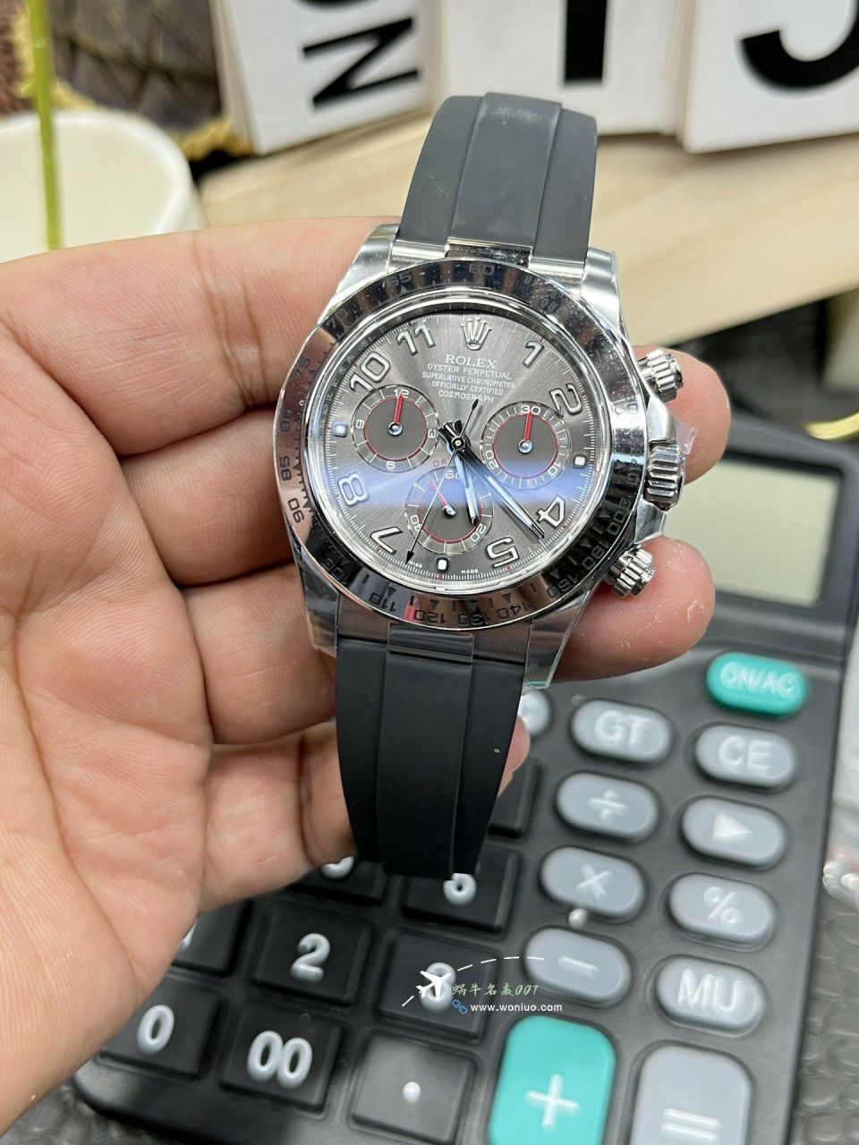 clean Factory  Rolex Daytona  white Devil Daytona 100% imitation  watch116519-0103 watches  / R905