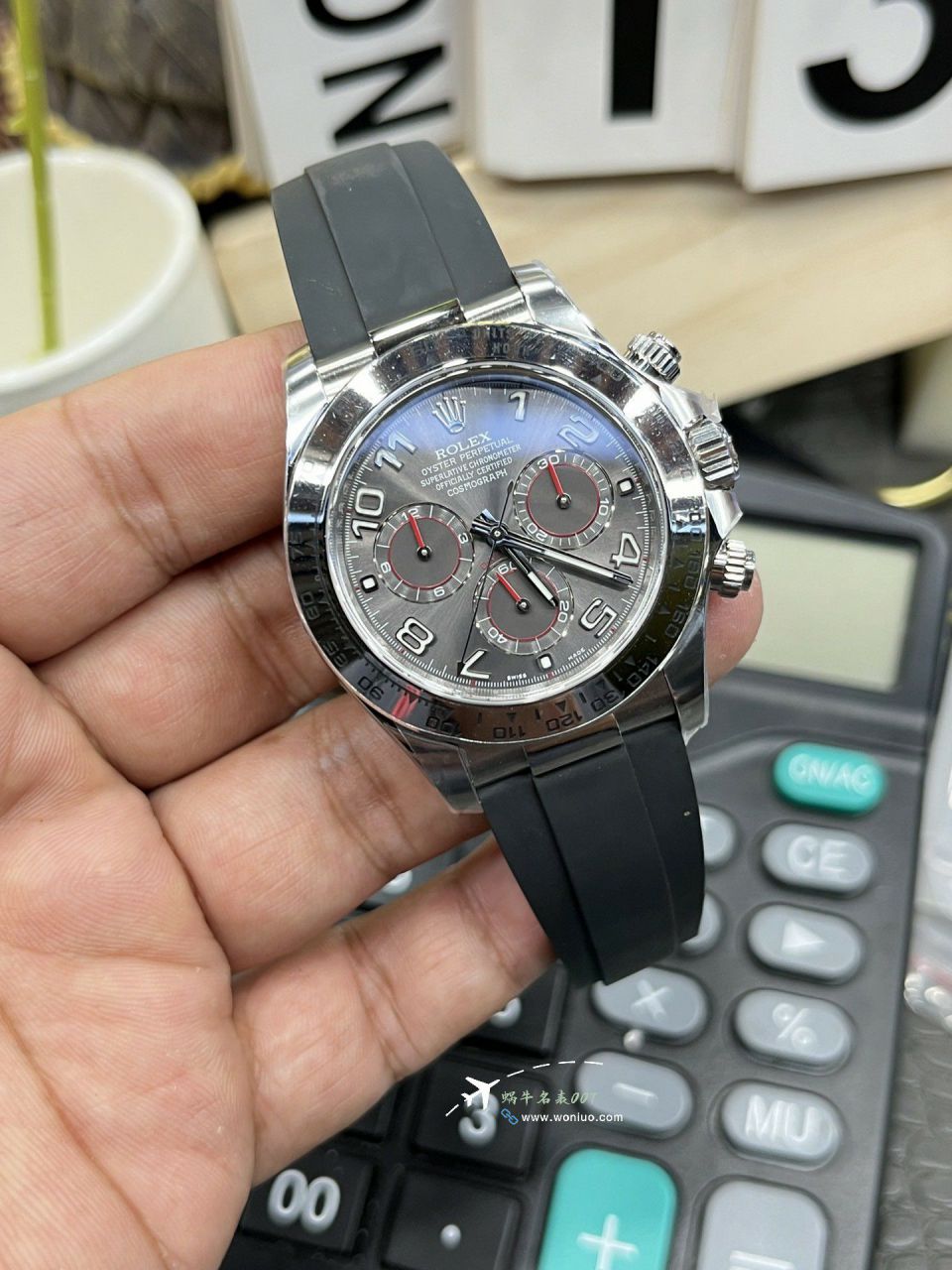 clean Factory  Rolex Daytona  white Devil Daytona 100% imitation  watch116519-0103 watches  / R905