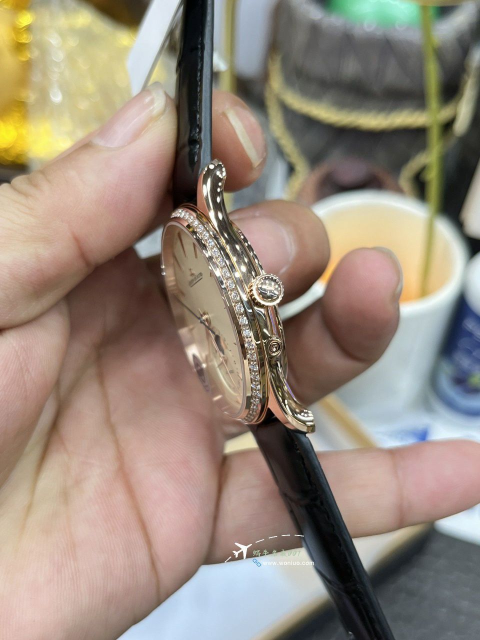 APSJaeger-LeCoultre Master Collection  Moon Phase   imitation  replica 1362501 watches  / JJ202