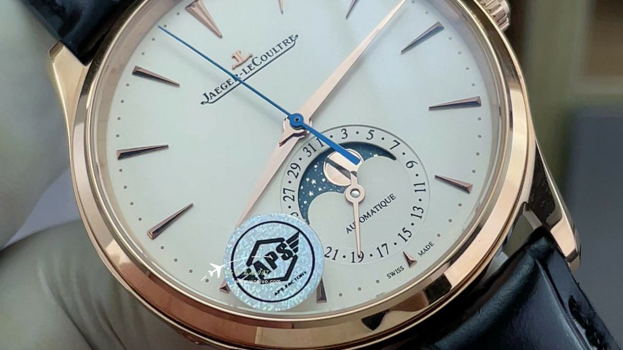 APSJaeger-LeCoultre Master Collection  Moon Phase   imitation  replica 1362501 watches  / JJ202
