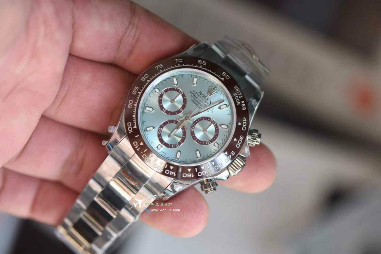 QF Matching weight version 171gRolex ice  blue DaytonaTOP replica  Daytona 116506-78596 watch imitation  / R907