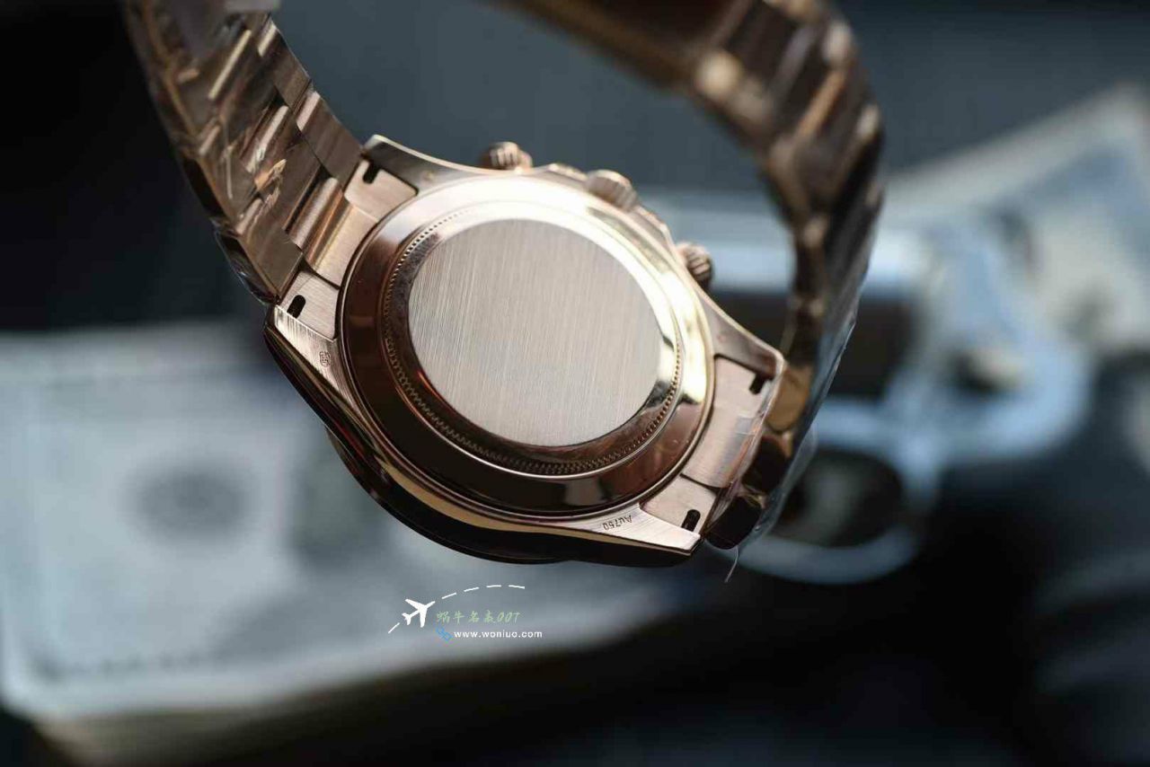  Ultra-high-end  Customized Rolex Gold-plated complete Moissanite  Matching weight version 4130 Rainbow Daytona 116595rbow-0004TOP replica imitation  Daytona  watches  / R909