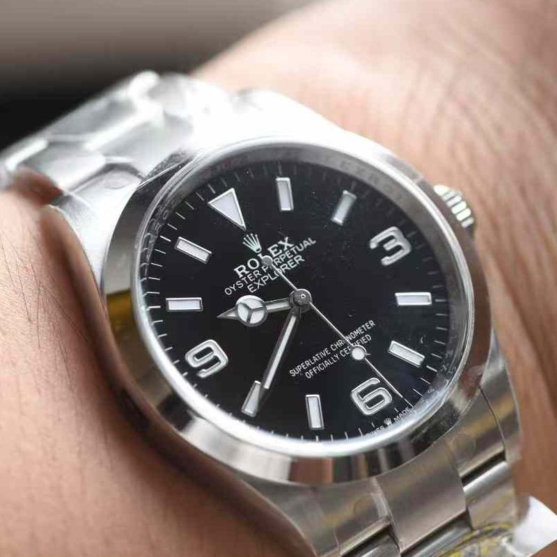  Video review Clean Rolex Explorer  36  mm m124270-0001 replica imitation  watches 