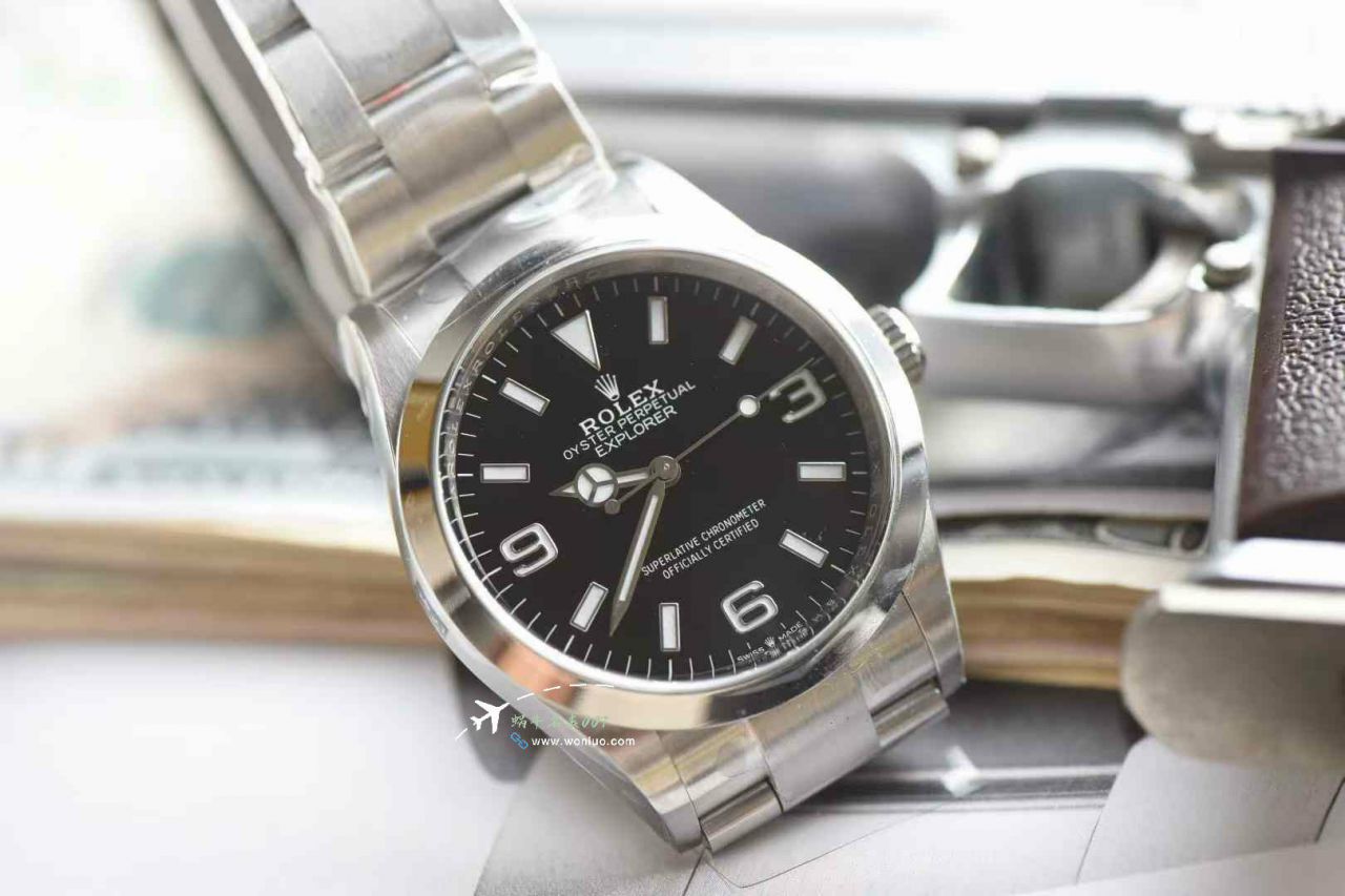  Video review Clean Rolex Explorer  36  mm m124270-0001 replica imitation  watches  / R912