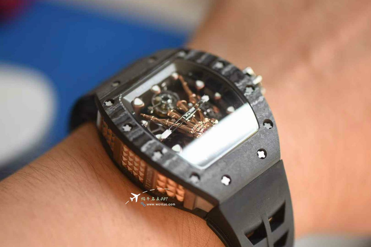  Video review YS Factory Richard Miller RICHARD MILLE TOP replica imitation  Tourbillon RM 066 Gold Finger  watches  / RM066