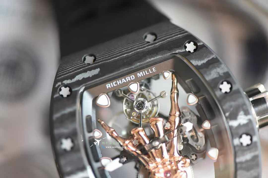  Video review YS Factory Richard Miller RICHARD MILLE TOP replica imitation  Tourbillon RM 066 Gold Finger  watches  / RM066