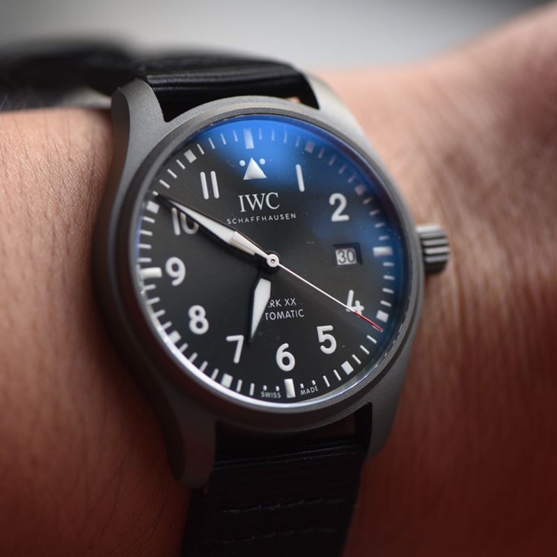  Video review V7 Factory  IWC IW328209   replica imitation  Big Pilot  Mark XX Collection  Swiss 空中巡逻兵钛金属 Limited Edition  watches 