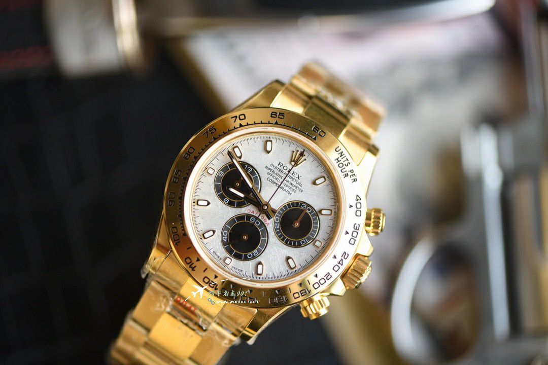  Video review  real  meteorite 面 Rolex Daytona 广州TOP imitation  replica m116518ln-0076 watches  / R918