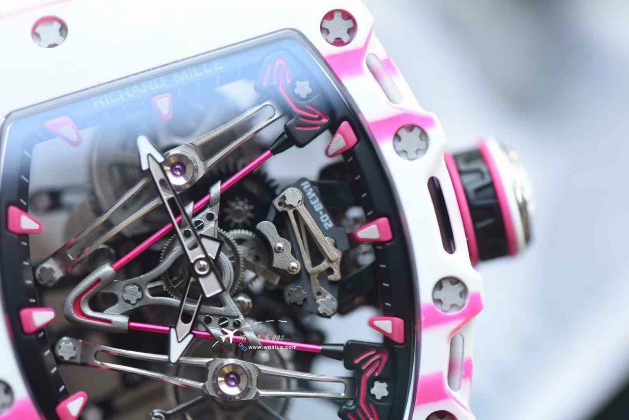  RICHARD MILLE  men  carbon fiber  Tourbillon TOP replica imitation RM38-02 watches  / RM3801