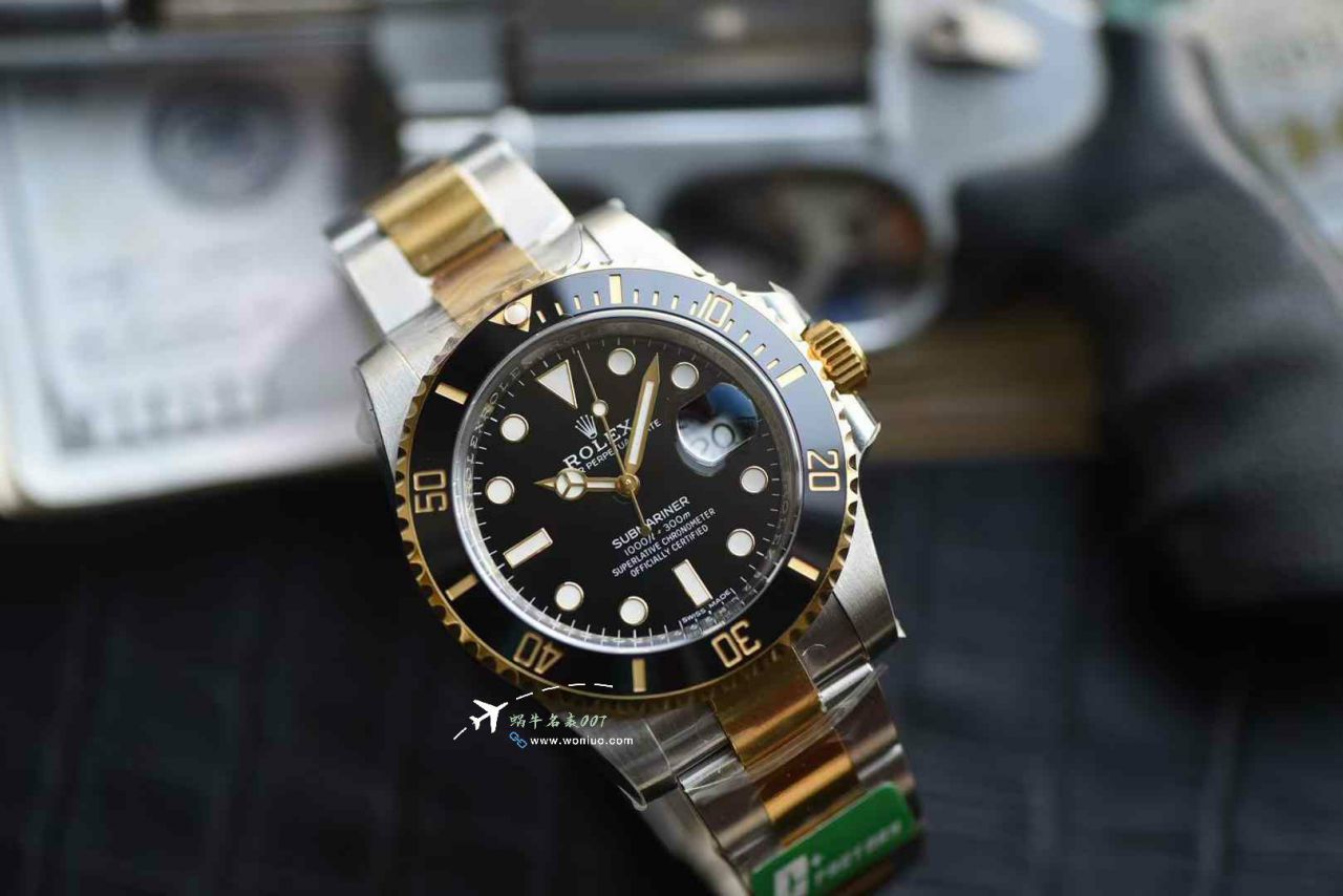 C+Highest Version  Two-Tone Gold  Submariner Date Rolex Submariner TOP replica imitation 116613LN-0001 watches  / R921