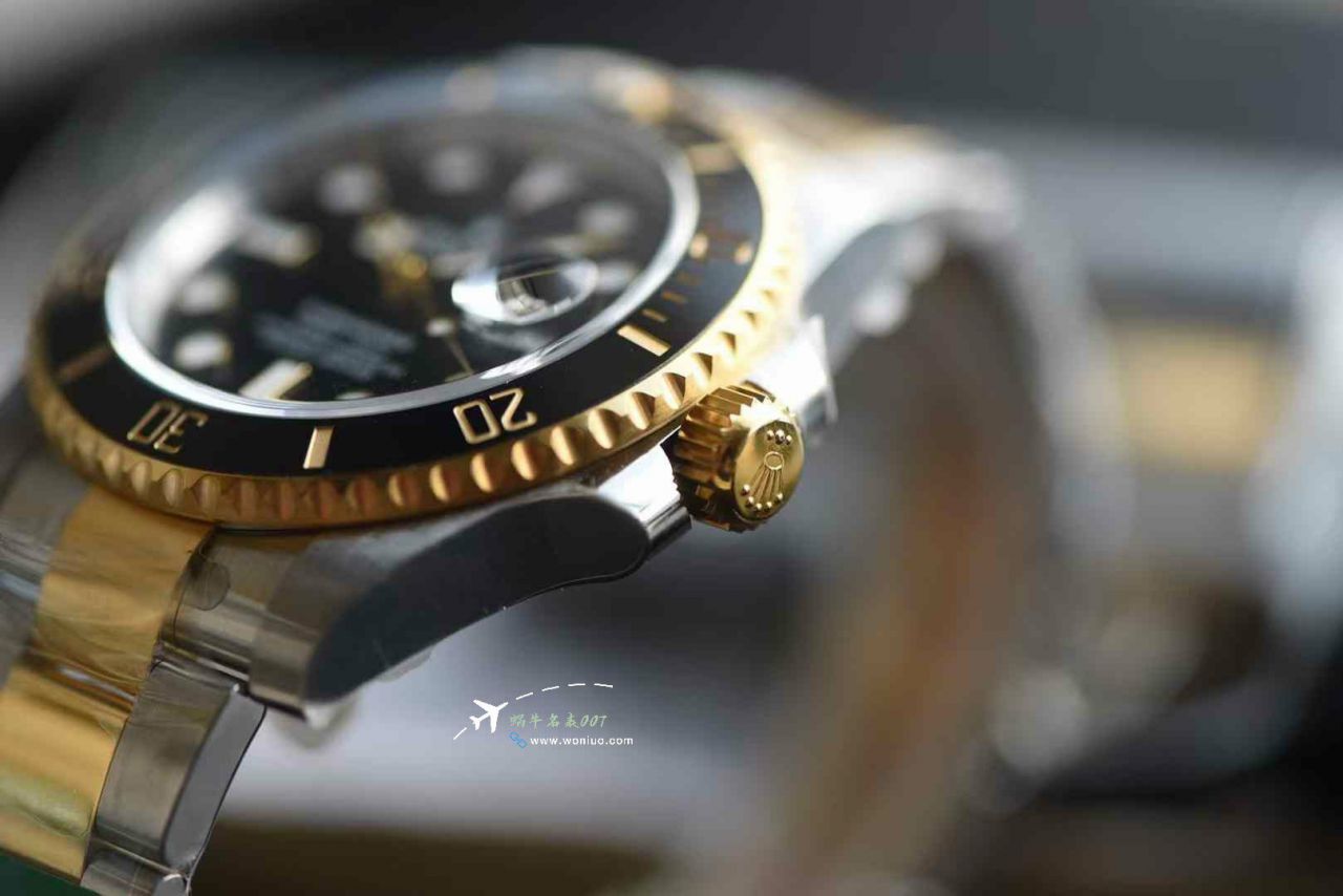 C+Highest Version  Two-Tone Gold  Submariner Date Rolex Submariner TOP replica imitation 116613LN-0001 watches  / R921
