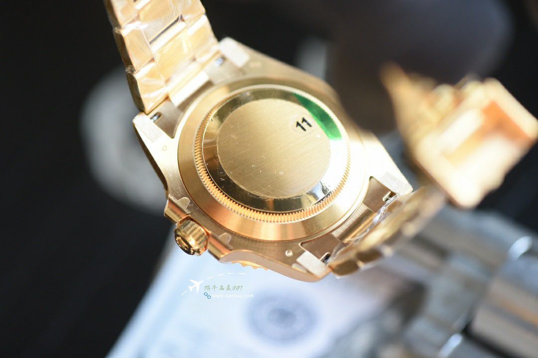 TOPTOP Version  gold  blue  Submariner  Video review vs Rolex  Submariner best imitation m126618lb-0002 watches  / R922