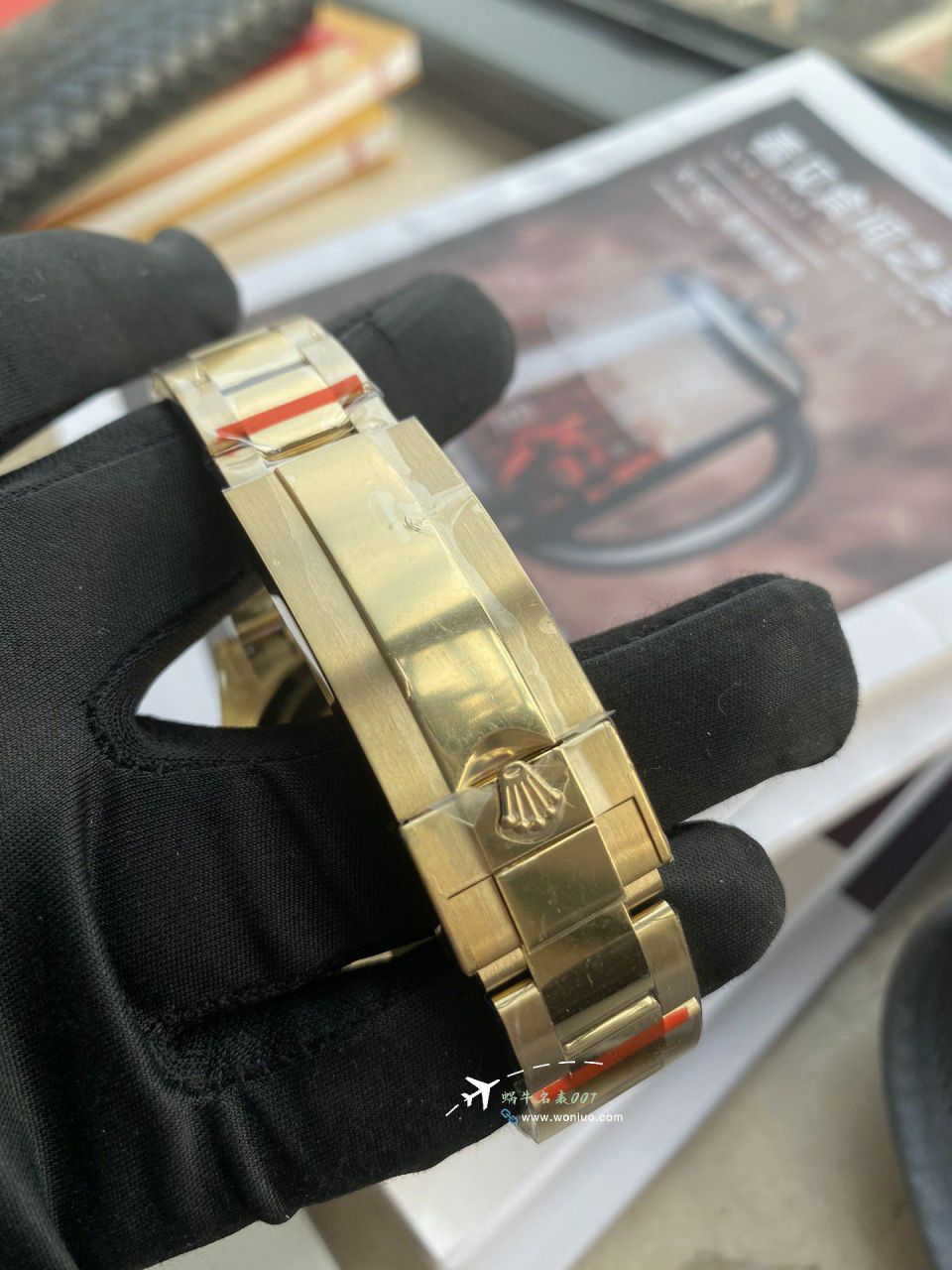 vs Rolex  Submariner   imitation  replica  All gold  Submariner Date m126618ln-0002 watches  / R925