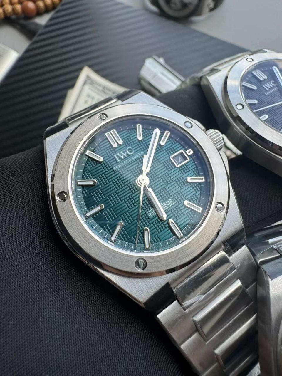 V7 Factory  New models  blue surface  IWC TOP replica imitation  Engineer  series IW328907 watches  / WG637