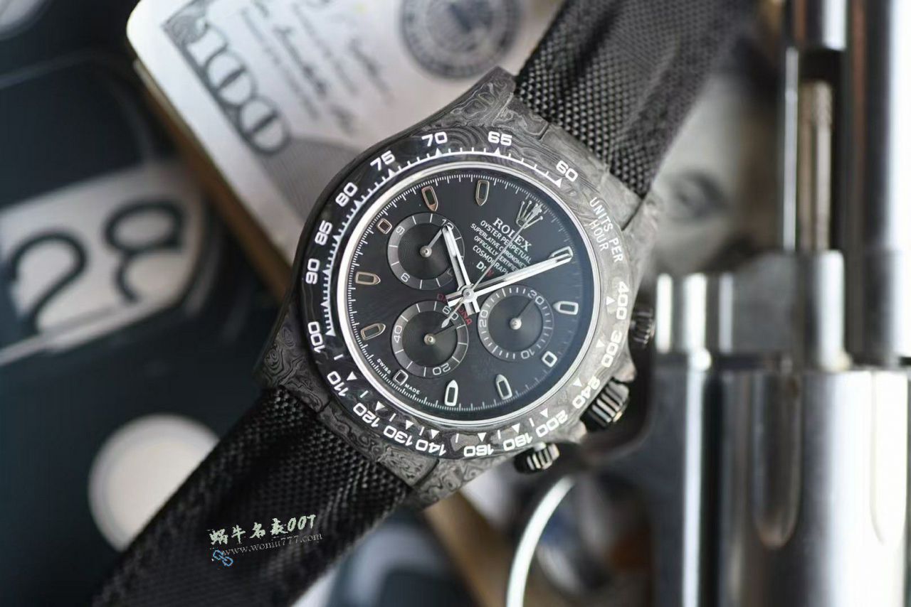  industry Highest Version Diw  Customized version ROLEX  Daytona  replica imitation  watch complete carbon fiber case  / R929