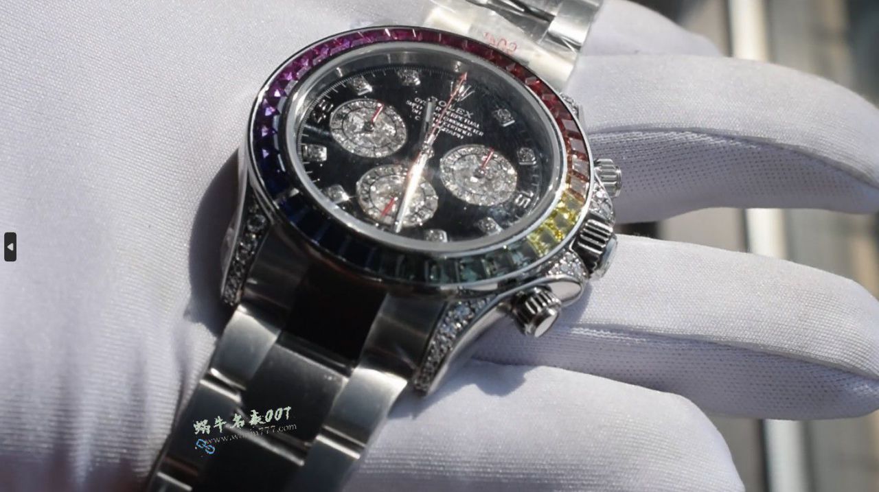  Rolex Daytona  Ultra-high-end  Customized  imitation  Rainbow Daytona 116599 RBOW watches  / R932