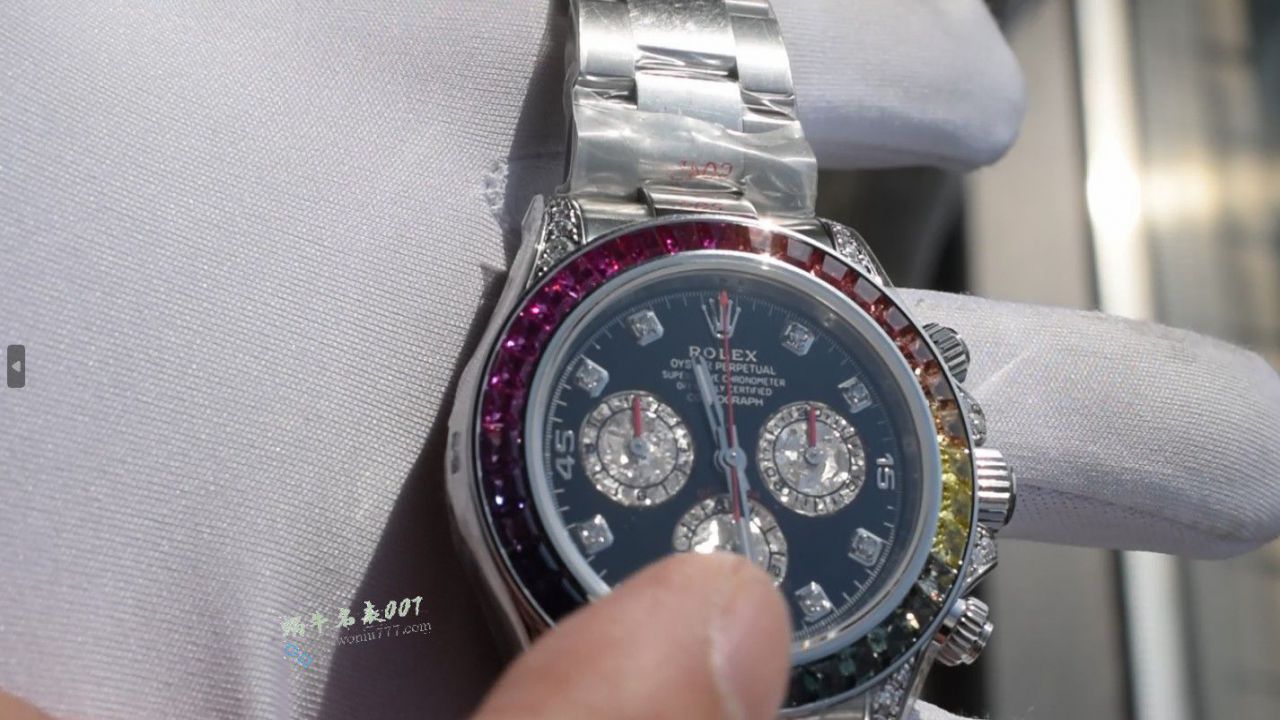  Rolex Daytona  Ultra-high-end  Customized  imitation  Rainbow Daytona 116599 RBOW watches  / R932