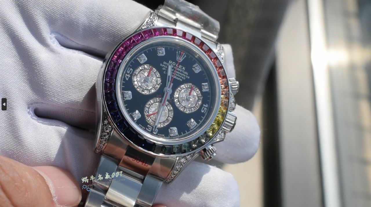 Rolex Daytona  Ultra-high-end  Customized  imitation  Rainbow Daytona 116599 RBOW watches  / R932