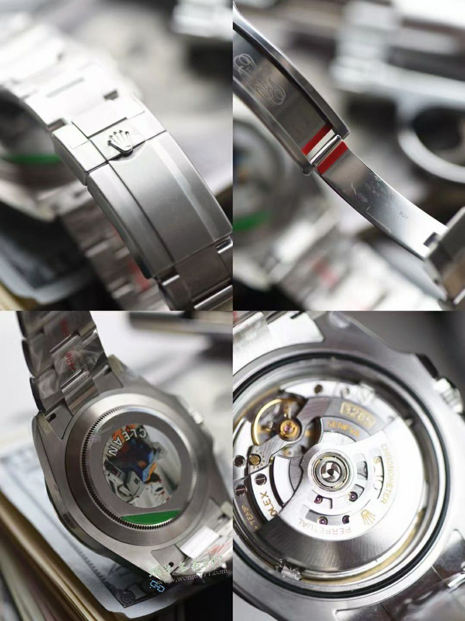 Clean Rolex Explorer   II   imitation  replica  watches : Oyster steel  - m226570-0001 / R937