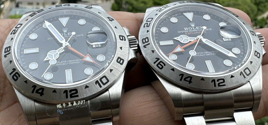 Clean Rolex Explorer   II   imitation  replica  watches : Oyster steel  - m226570-0001 / R937